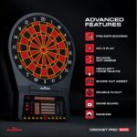 Arachnid Cricket Pro 800 Electronic Dartboard with NylonTough Segments for Improved Durability and Playability and Micro-Thin Segment Dividers for Reduced Bounce-Outs - Image 6