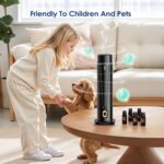 Waterless Scent Diffuser – 1200 Sq Ft Coverage, Essential Oil Diffuser with Remote Control, Quiet Aromatherapy Diffuser with LED Light & Timer, Scent Air Machine for Home, Office, Hotel - Image 9