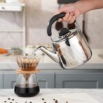 Tea Kettle,Whistling Tea kettle for Stove Top,4 QT Stainless Steel Teapot,Induction Tea Kettle Pot for Stovetop (3.8 L,Silver) - Image 7