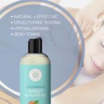 Pure Body Naturals Sweet Almond Oil for Hair and Skin, 100% Pure and Cold Pressed, Hexane Free, Skin Moisturizer, Nails, Therapeutic Massage, Carrier Oil 16 Fl. Ounce (Label Varies) - Image 4