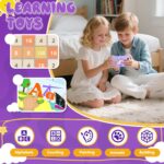 Kids Smart Phone Toys for Girls,Christmas Birthday Gifts for Girls Age 3-10 Kids Cell Phone Toys with 2.8" Touchscreen 20 Learning Games Dual Camera Music Player, 8G SD Card - Image 7