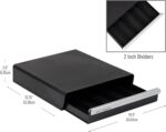 Mind Reader Single Serve Coffee Pod Drawer, 30 Pod Capacity, Countertop Organizer, 10.5"L x 12.75"W x 2.5"H, Black - Image 4