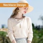 Essential Oil Necklace with 10 Refilled Pads Aromatherapy Pendant Perfume Locket Stainless Steel Diffuser Jewelry for Couples Scent Pendant Aroma Aromatherapy Present for Women Men - Image 7