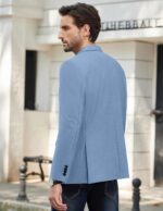 COOFANDY Mens Causal Blazer Two Button Suit Jackets Lightweight Slim Fit Sports Coats - Image 6