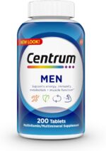 Centrum Multivitamin for Men, Multivitamin/Multimineral Supplement with Vitamin D3, B Vitamins and Antioxidants, Gluten Free, Non-GMO Ingredients - 200 Count - Image 2