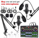 X50 Podcast Equipment Bundle for 2,DJ Mixer with BM800 Podcast Microphone Bundle Studio Condenser Microphone Perfect for Podcasting,Recording,Singing,TikTok Live Vlog,Streaming and Gaming - Image 4