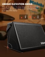 Donner Mini Electric Drum Amp 20W, Wireless Electronic Drum Amplifier Keyboard Speaker DDA-20 Portable for Home Practice - Image 7