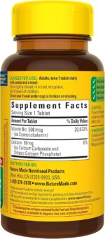 Nature Made Vitamin B12 500 mcg, Dietary Supplement for Energy Metabolism Support, 200 Tablets, 200 Day Supply - Image 9