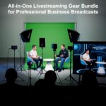 NearStream Enterprise Kit – Business Quad Kit with VM20 StreamCam, VK40 Photography Kit, Camera Tripod, AM25X Mic, ST20 Boom Arm,AWM20T Wireless Mic, AMIX40U Audio Mixer & XLR Cables for Livestreaming - Image 6