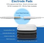 Etekcity 4-Channel Rechargeable TENS Unit – Muscle Stimulator for Drug-Free Pain Relief, After-Exercise Relaxation, Physical Therapy, 8 Electrode Pads, Back, Neck, Shoulder, Sciatica, Period Cramps - Image 7
