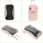 TXEsign MP3 & MP4 Player Carry Case Bag with Clear Window Travel Carrying Case for 4" Touch Screen MP3 MP4 Player Case Storage Bag with Inner Pocket for Earphones, USB Cable, Memory Card (Peach Fuzz) - Image 9
