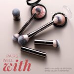 Professional Makeup Brushes BS-MALL With Travel Case - Kabuki Brush Eyeshadow Brush, Concealer Brush, Blush Brush Bronzer & Foundation Brush 20 Pcs, Labeled Daily Use & Versatile Occasions - Image 4