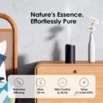 Waterless Essential Oil Diffuser Starter Kit with 30mL Hotel Scent Fragrance Oil Inspired by Ritz-C., Battery Operated Mini Scent Air Machine Portable Diffuser for Home Car Office, Black AN6 - Image 3