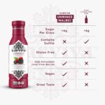 Awards-Winning Non-Alcoholic Wine Alternative – Low-Sugar Organic Malbec with Herbal Anti-Inflammatory Blend, Sulfite-Free, Perfect for Mocktails & Cocktails (4 BPA-Free Bottles, 12 oz Each) - Image 10