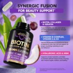 Biotin | Collagen | Hyaluronic Acid | Keratin - Clinically Tested Supplement - Image 5