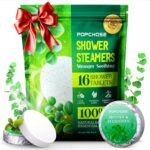 Shower Steamers Aromatherapy 16 Pack, Christmas Stocking Stuffers for Women & Men, Eucalyptus for Shower with Natural Essential Oils- Quick Relief Nasal Congestion, Home SPA & Self Care Relaxation - Image 9