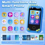 Kids Phone Gifts and Toys for 3-8 Year Olds Boys, Toy Phone with Dual Camera, MP3 Music Player, Games, Habit Tracker Touchscreen Toddler Phone Learning Toy Birthday Gifts for Girls Age 3 4 5 6 7 8 - Image 3