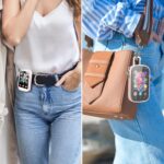 TXEsign MP3 & MP4 Player Carry Case Bag with Clear Window Travel Carrying Case for 4" Touch Screen MP3 MP4 Player Case Storage Bag with Inner Pocket for Earphones, USB Cable, Memory Card (Peach Fuzz) - Image 8