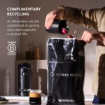 Nespresso Festive Vertuo Pop+ Deluxe Coffee and Espresso Maker by Breville with Milk Frother, Matte Black Gold - Image 10