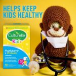 Culturelle Kids Complete Chewable Multivitamin + Probiotic For Kids, Ages 3+, 50 Count, Digestive Health, Oral Health & Immune Support - With 11 Vitamins & Minerals, including Vitamin C, D3 & Zinc - Image 9