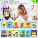 Kids Smart Phone for Girls Gifts - Toddler Christmas Birthday Gift for Age 3 4 5 6 Year Old, Kids Cell Phone Toy with Touchscreen, Dual Cameras, Learning, Kid Mp3 Player, Games with 32 GB Card - Image 4