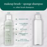 EcoTools Makeup Brush Cleanser + Silicone Cleansing Pad Bundle, Deep Cleaning Shampoo for Makeup Sponges & Brushes, Brush Cleaner Pad, Vegan & Cruelty-Free, Gentle Formula - Image 7