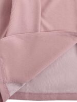 SweatyRocks Women's Casual Lightweight Jackets Ruched 3/4 Sleeve Open Front Work Office Blazer Suit Jacket - Image 7