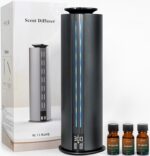 1800 Sq Ft Waterless Diffuser, 100ml Hotel Collection Diffuser Scent Air Machine for Home Cold Air Essential Oil Diffuser for Large Room Office Quiet (Titanium Gray) - Image 2