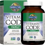 Garden of Life Multivitamin for Women, Men & Kids Age 6 and up, Vitamin Code Family Multi - 120 Vegetarian Capsules, Whole Food Vitamins, Food Blend & Probiotics, Gluten Free Dietary Supplements - Image 2