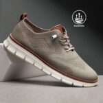 Wearbreeze Shoes for Men,Business Casual Shoes Mens,Comfortable Urban Dress Shoe for Men,Oxfords Mesh Sneakers,Breathable Upper Footwear,Lace-Up Lightweight Tennis Walking Shoe - Image 4