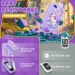 Kids Smart Phone Toys for Girls,Christmas Birthday Gifts for Girls Age 3-10 Kids Cell Phone Toys with 2.8" Touchscreen 20 Learning Games Dual Camera Music Player, 8G SD Card - Image 6
