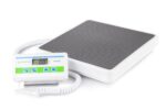 Medical Grade Floor Scale - Portable - Easy to Read Digital Display - Heavy Duty - Home, Hospital & Physician Use - Pound & Kilogram Settings - 12" x 12.5" Platform - 550 lb Limit by Patient Aid - Image 2