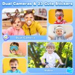 Kids Phone Gifts and Toys for 3-8 Year Olds Boys, Toy Phone with Dual Camera, MP3 Music Player, Games, Habit Tracker Touchscreen Toddler Phone Learning Toy Birthday Gifts for Girls Age 3 4 5 6 7 8 - Image 4