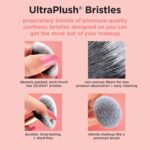 Real Techniques 4 Piece Face Base Makeup Brush Set, For Concealer, Foundation, Contour, & Setting Powder, Makeup Brushes For Blending & Buffing, & Sculpting, Travel Friendly, Gift Set, Cruelty-Free - Image 8