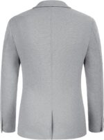 PJ PAUL JONES Men's Casual Knit Blazer Suit Jackets Two Button Lightweight Unlined Sport Coat - Image 4
