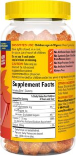 Nature Made Kids First Vitamin C Gummies, Dietary Supplement for Immune Support, 110 Gummies, 110 Day Supply - Image 8