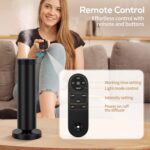 Waterless Diffuser with 90ML Essential Oils, Covers 1000 Sq Ft, Diffusers for Home Hotel, Adjustable Mist & Timer, Scent Diffuser Starter Kit with Night Light, Black - Image 7