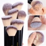 MAANGE Makeup Brushes 30 Pcs Makeup Kit, Multi-functional Makeup Tool Set with 20 Pcs Makeup Brush Foundation Brush Make up Brushes Set with Bag,Black - Image 5