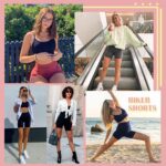 FULLSOFT 4 Pack Biker Shorts for Women with Pockets – 5" High Waisted Tummy Control Workout Yoga Running Gym Tennis Shorts - Image 7