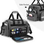 Damero Professional Medical Bag Empty, First Responder Trauma Bag with Detachable Dividers for Home Health Care, EMT, EMS, Gray(BAG ONLY) - Image 4