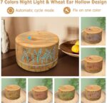 Diffusers for Essential Oils Large Room 600ml,Essential Oil Diffusers for Home with R/C,Cool Mist Humidifier,7 Colors Lights & 3 Mist Mode Waterless Auto Off for Office - Image 5