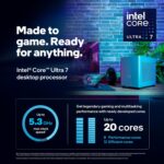Cooler Master NR2 Pro Mini ITX – Intel Ultra 7 265F 2.4GHz (5.3 GHz Turbo) | Gigabyte RTX 5070 Ti 16GB & B860I AORUS PRO ICE| 32GB DDR5 6000MHz | 2TB Gen4 M.2 | WiFi | Windows 11 | 280mm AIO Gaming PC - Image 5