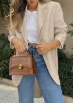 PRETTYGARDEN 2025 Blazers for Women Business Casual Long Sleeve Lapel Open Front Suit Jacket Work Blazer with Pockets - Image 3
