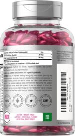 Horbäach Hair Skin and Nails Vitamins | 300 Softgels | with Biotin and Collagen | Infused with Argan Oil and Coconut Oil | Non-GMO, Gluten Free Supplement - Image 4