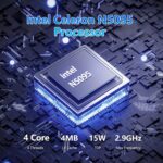 15.6" FHD Laptop,16GB DDR4 RAM 512GB SSD,Portable Laptop Computer with Backlit Keyboard,180 ° Angle Opening,Fingerprint Reader,38WH Battery,Webcam,WiFi 5,BT 4.2,Mini HDMI,USB 3.0 - Image 3