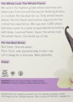 Mighty Leaf Whole Leaf Tea, Vanilla Bean, 15 Tea Bags Individual Pyramid-Style Tea Sachets of Caffeinated Black Tea with Vanilla and Natural Flavors, Delicious Hot or Iced - Image 4