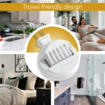 AromaHouse Scentball Plug-in Waterless & Cordless Aromatherapy Diffuser (White) with 5 Refill Pads, 1 Count - Image 4
