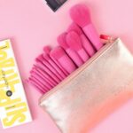 Makeup Brush Set, 15 Piece Quality Makeup Brushes, Premium Synthetic Make Up Brushes for Foundation Powder Blush Highlighter Concealer Makeup Brush Kit for Travel, Hot Pink - Image 4