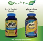 Nature's Way Alive! Men's Multivitamin Gummies, Supports Energy Metabolism*, Muscle Function*, Superfood Antioxidants(1), B-Vitamins, Vegetarian, Fruit Flavored, 150 Gummies (Packaging May Vary) - Image 3