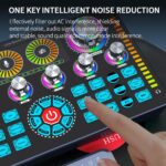 Q7 Podcast Equipment Bundle for 2,DJ Mixer with BM800 Podcast Microphone Bundle Studio Condenser Microphone Perfect for Podcasting, Recording, Singing, TikTok Live Vlog,Streaming and Gaming - Image 6